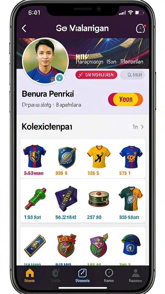 Tampilan awal yang menarik dan mudah dinavigasi.
