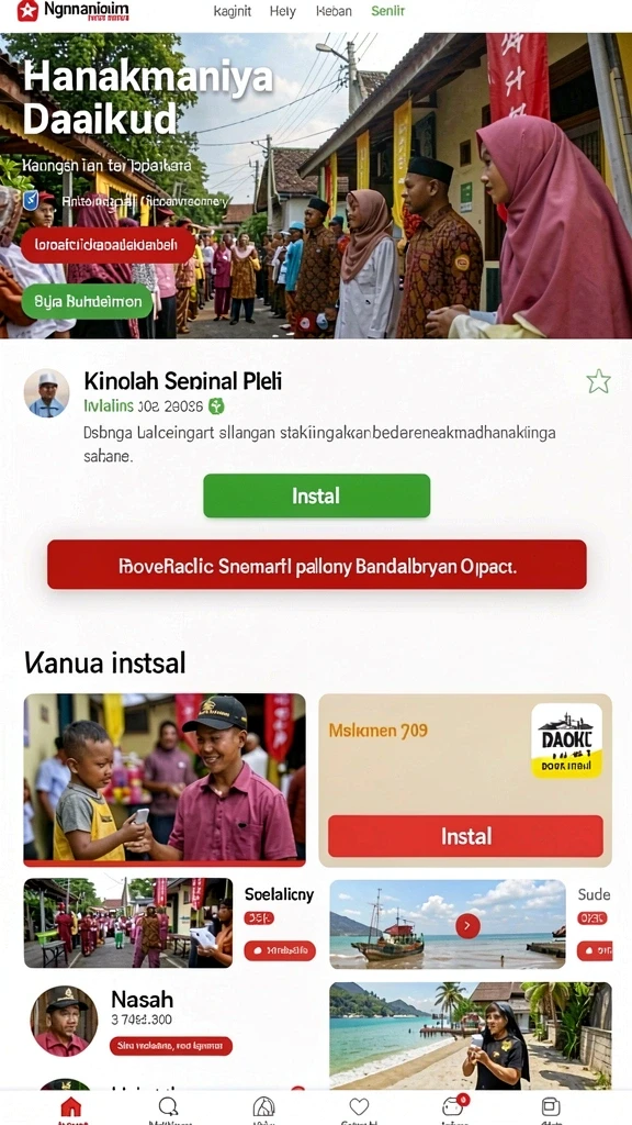 Screenshot memperlihatkan fitur bonus harian yang menguntungkan untuk pemain.