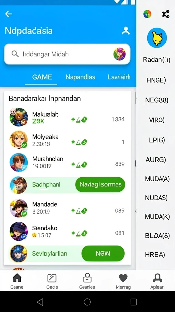 Screenshot fitur bonus harian yang menggembirakan.