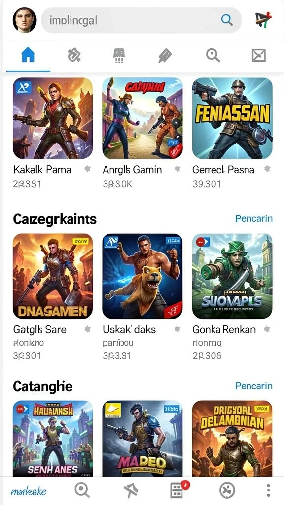 Karakter-karakter unik dengan kemampuan berbeda.