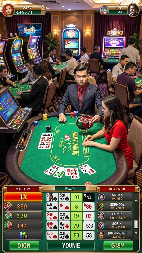 Screenshot menunjukkan permainan slot terbaru.