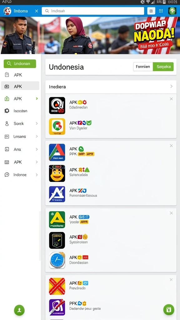 Screenshot menampilkan antarmuka permainan yang menarik.