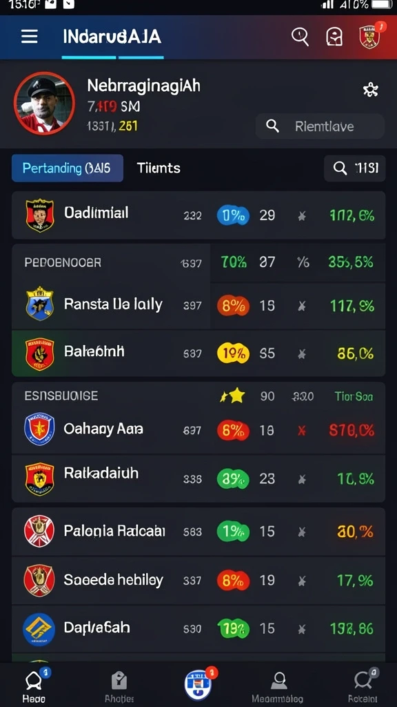 Tampilan antarmuka pengguna yang menarik.