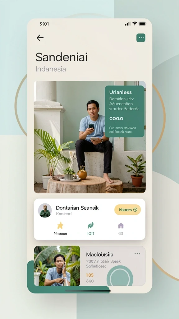 Tampilan antarmuka yang menarik dan mudah dinavigasi.