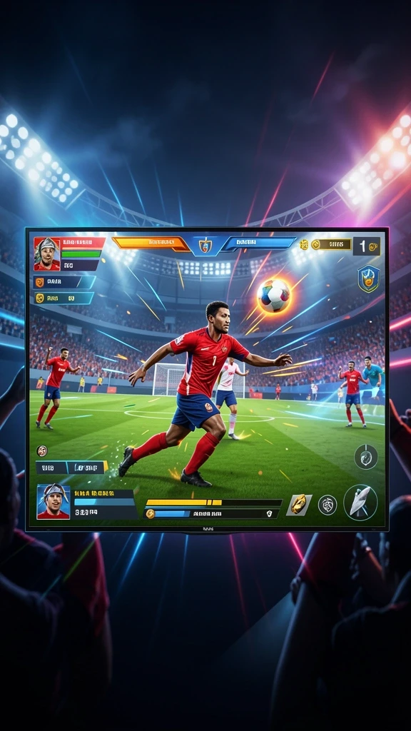Screenshot mode permainan yang seru dan kompetitif.