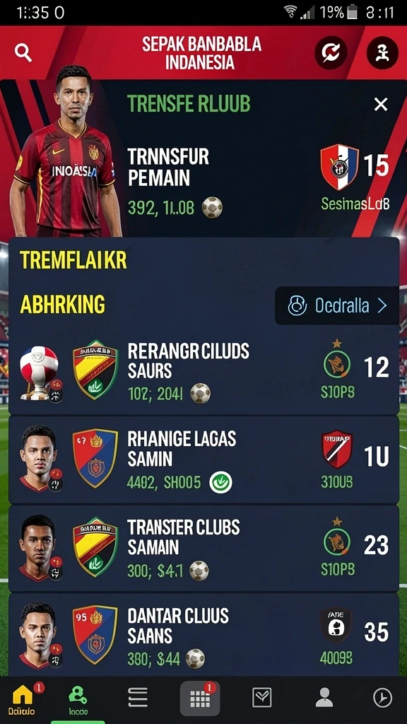 Tampilan awal yang menarik dan mudah dipahami.