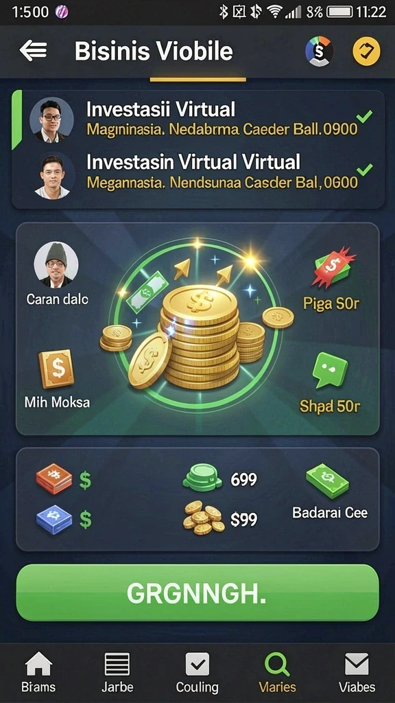 Gameplay yang seru dan penuh tantangan.