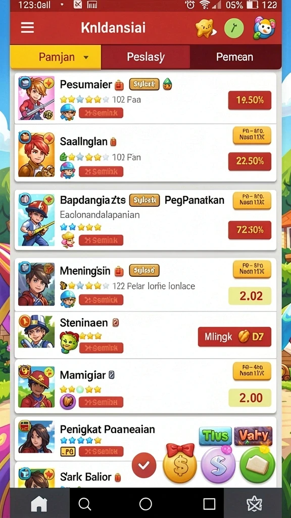 Tampilan antarmuka yang ramah pengguna.