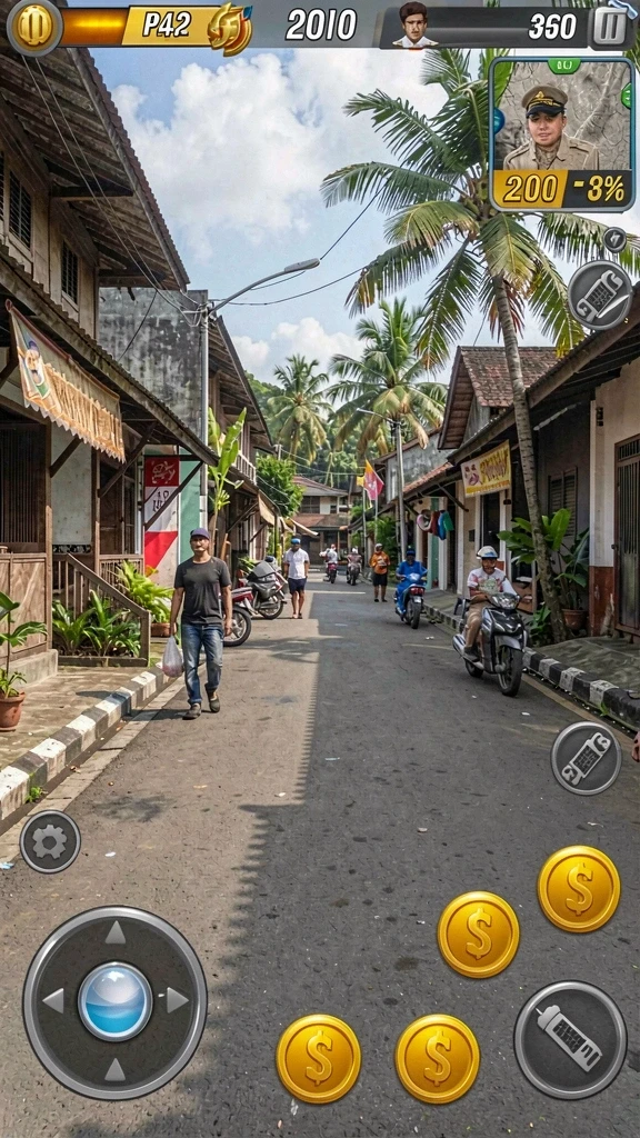 Tampilan antarmuka yang intuitif dan menarik.