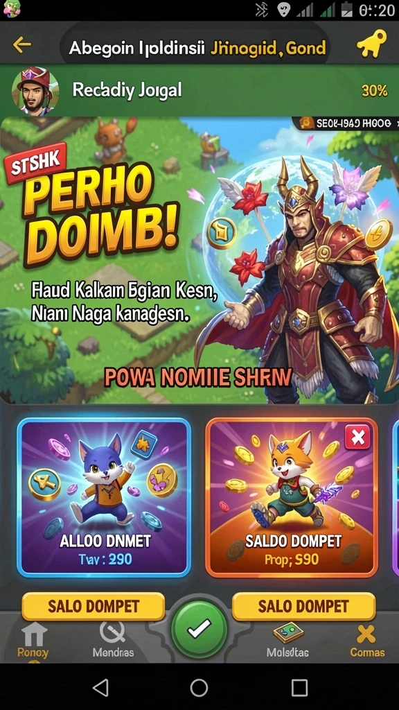 Fitur bonus yang menguntungkan dan menarik.
