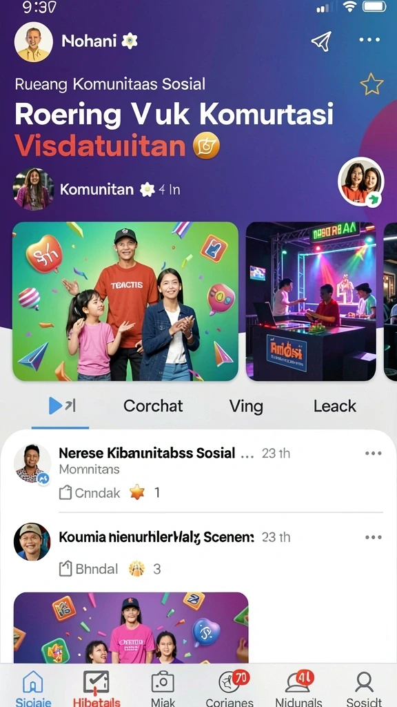 Mode permainan kompetitif yang seru.