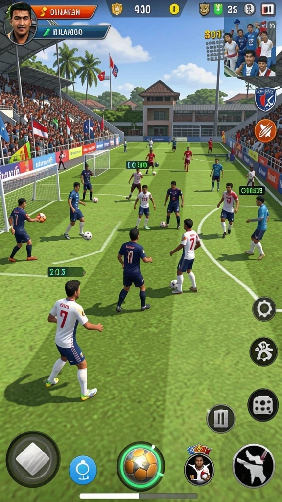 Pengalaman bermain yang menyenangkan di mode multiplayer.