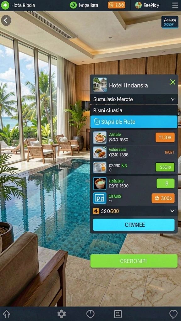 Tampilan grafis yang memukau dan modern.