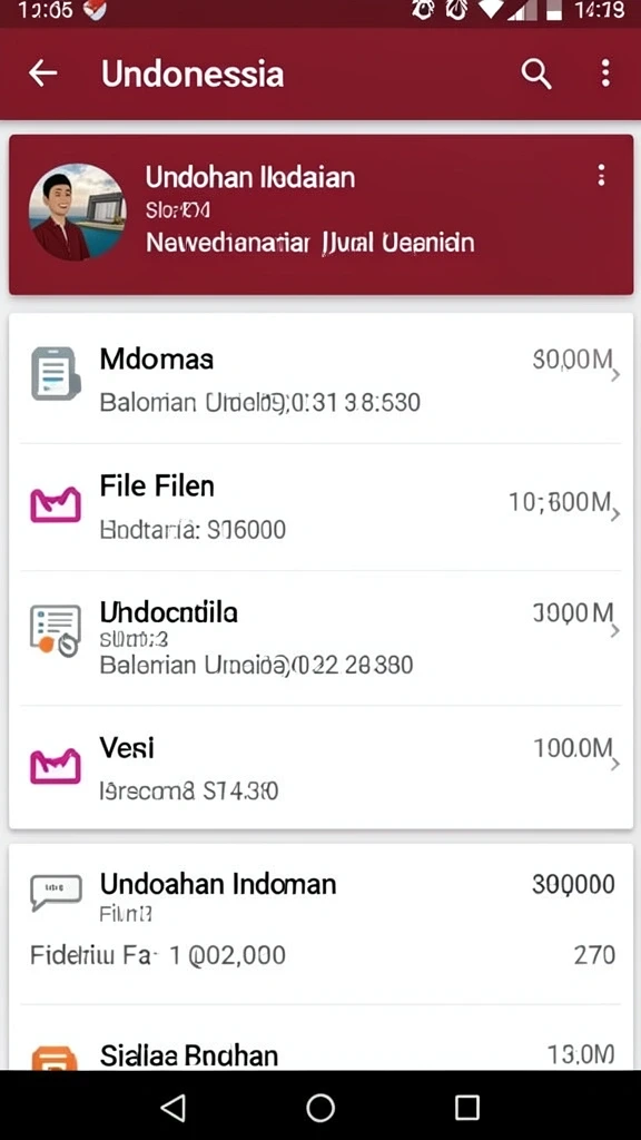 Screenshot menampilkan antarmuka permainan slot yang colorful.
