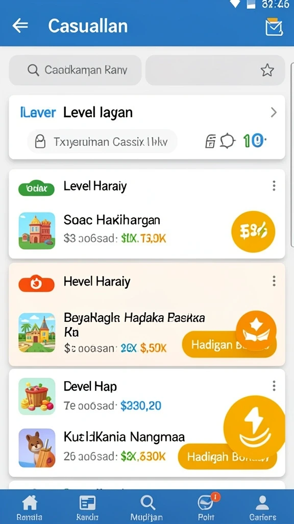 Tampilan menakjubkan dari kerajaan yang dibangun.
