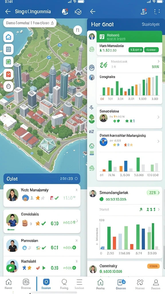 Karakter unik siap menghadapi tantangan.