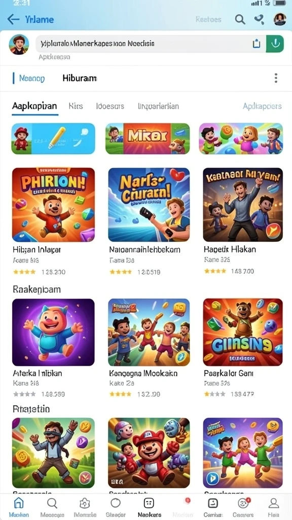 Screenshot fitur bonus yang menarik perhatian pengguna.