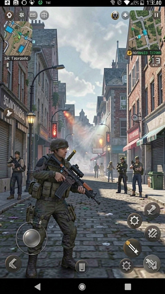 Ilustrasi mode multiplayer yang seru dan interaktif.