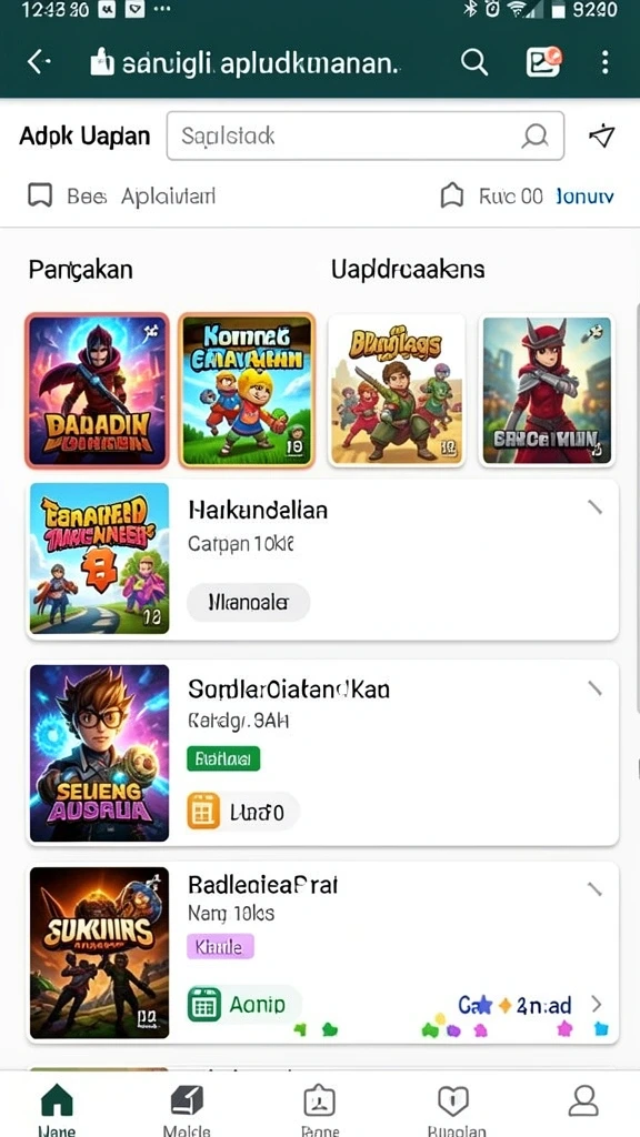 Mode permainan yang bervariasi dan menyenangkan.