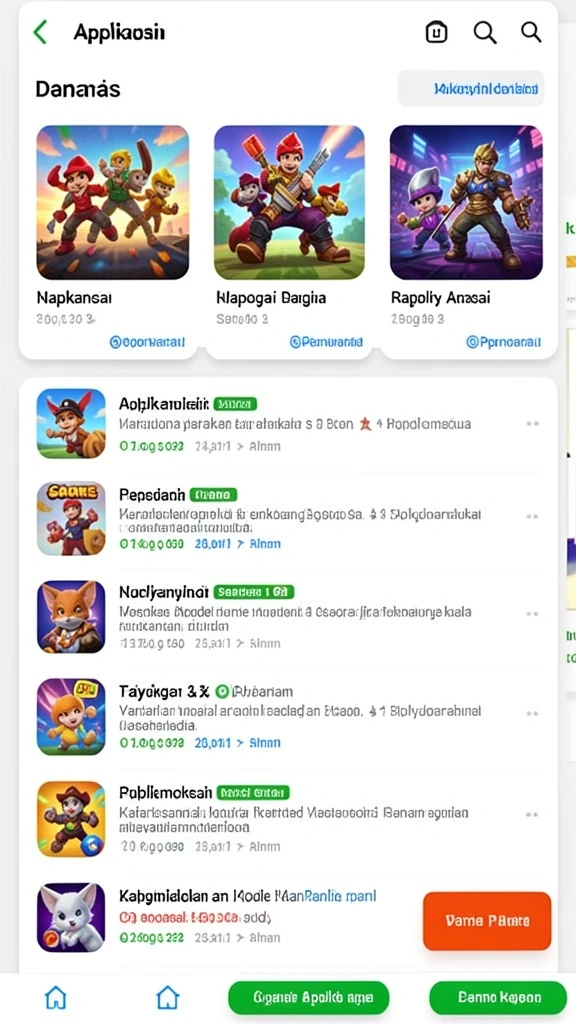 Screenshot dari permainan slot yang menarik.