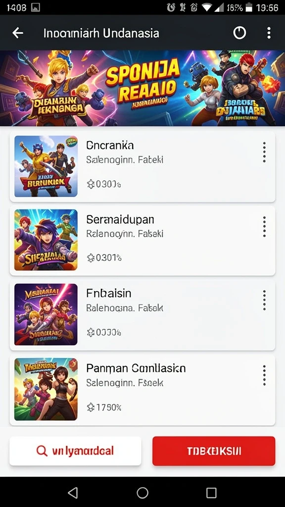 Tampilan antarmuka yang inovatif dan menarik.