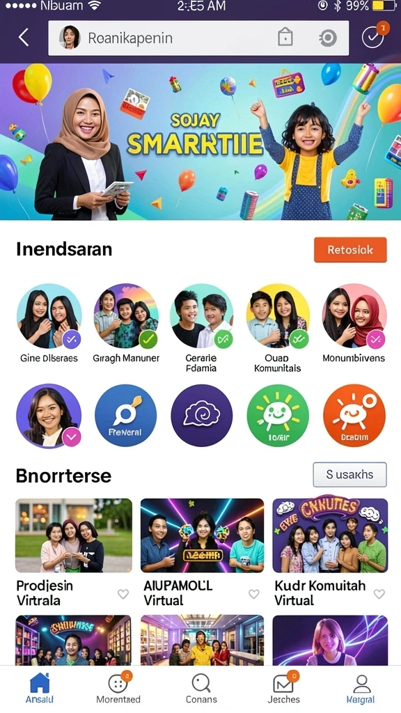 Tangkapan layar petualangan menarik di dunia fantasi.