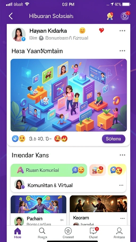 Tampilan antarmuka yang menarik dan intuitif.