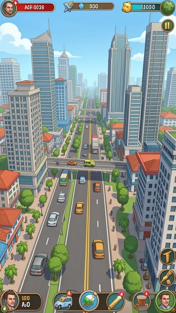 Visual menakjubkan dalam gameplay SUPER805.