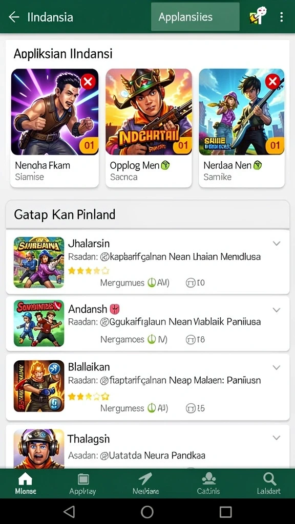 Tampilan antarmuka pengguna yang menarik dan intuitif.