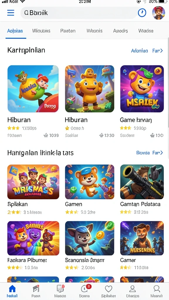 Tampilan awal permainan VT789 yang mengesankan.